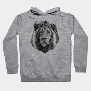 Lion portrait Hoodie